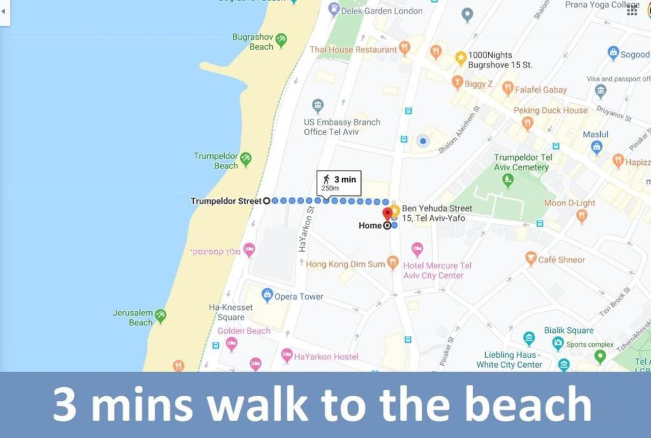 Studios By The Beach Τελ Αβίβ Εξωτερικό φωτογραφία